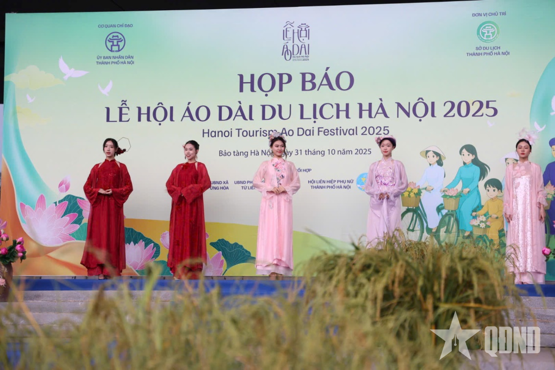 Lễ hội Áo dài du lịch Hà Nội năm 2025 diễn ra từ ngày 7 đến 9-11

